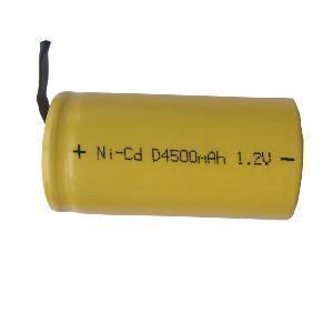 Аккумулятop 1,2v 4500mAh    D  Ni-cd с выводами под пайку