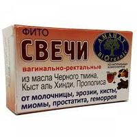 Фито-свечи от молочницы ,эрозии,кисты,миомы,простатита,геморроя