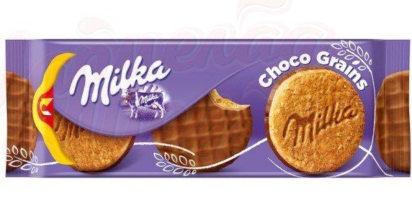 Печенье Milka Choco Grains  (со злаками) 126 гр (20шт-упак)