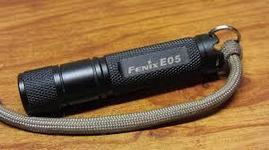 Фонарь - брелок LED миниатюрный Fenix E05 синий, Cree XP-E R2, 85 Lm, фото 2