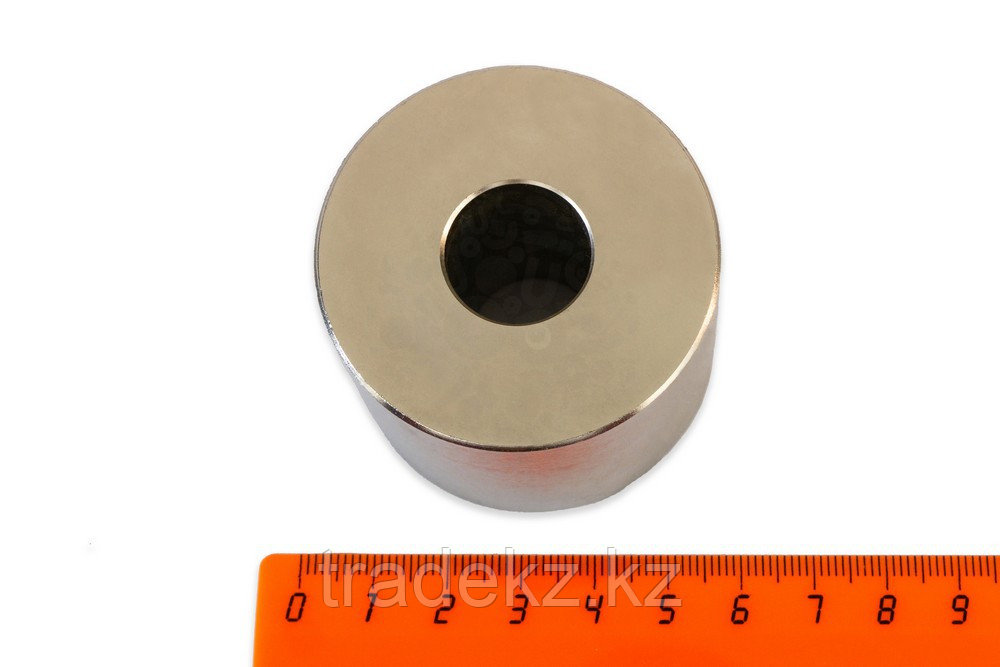 Неодимовый магнит кольцо 50х18х40 мм диаметральное особо мощный - фото 1 - id-p68265264