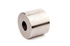Неодимовый магнит кольцо 50х18х40 мм диаметральное особо мощный, фото 2