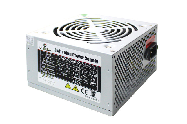 Блок питания ATX-450W, фото 2