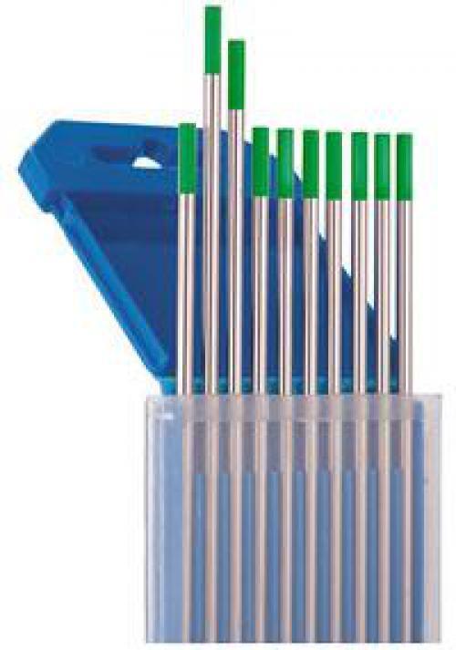 Вольфрамовый наконечник (электрод) WР 4,0x175 зеленый