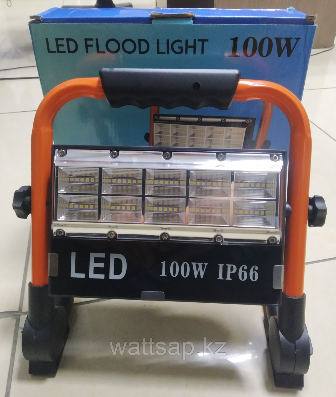 LED светильник переносной аккумуляторный 8505-SMD, 100 Вт - фото 2 - id-p72585443