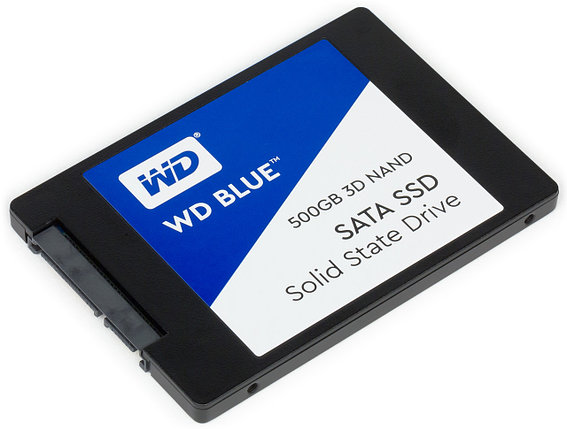 SSD 500GB WD Серия BLUE 3D WDS500G2B0A, фото 2