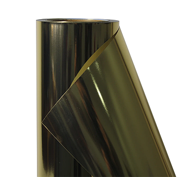 Термо флекс 0,5мх25м PU золото зеркальное металлизированное метр