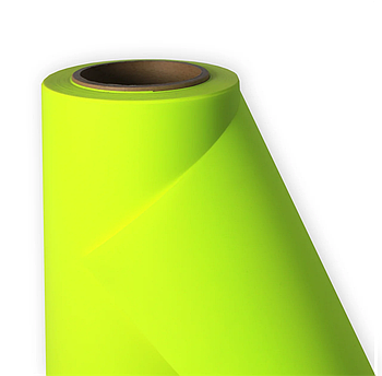 Термо флекс 0,5мх25м PU флуоресцентный желтый метр