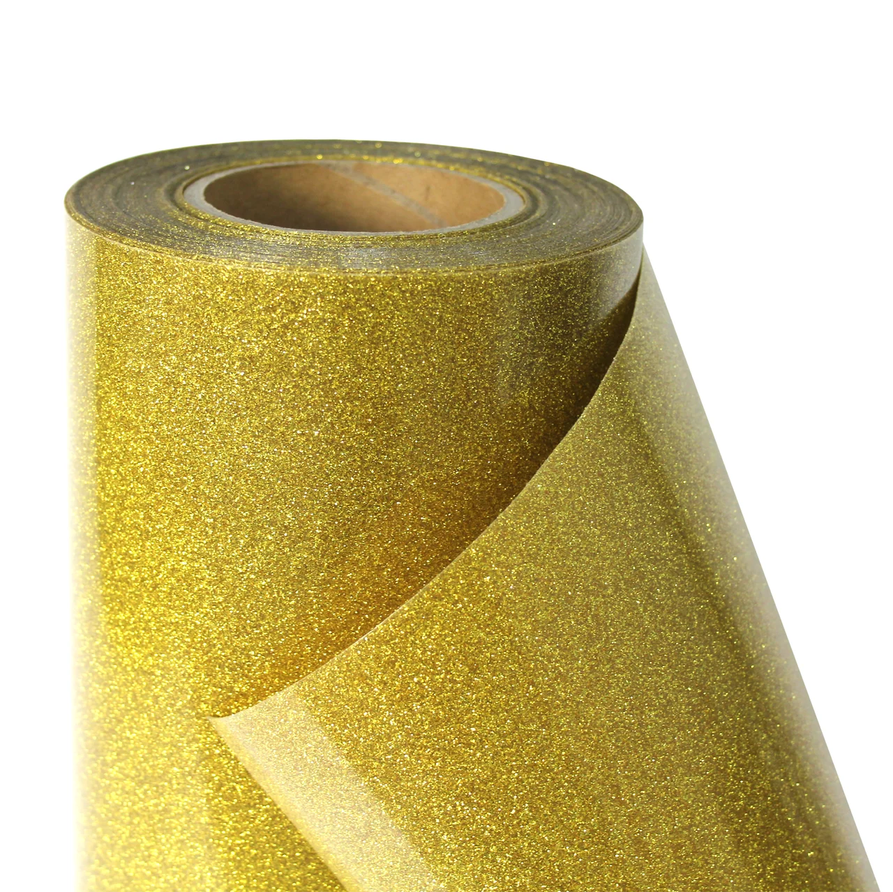 Термо флекс 0,5мх25м золото с блестками - фото 1 - id-p71553546
