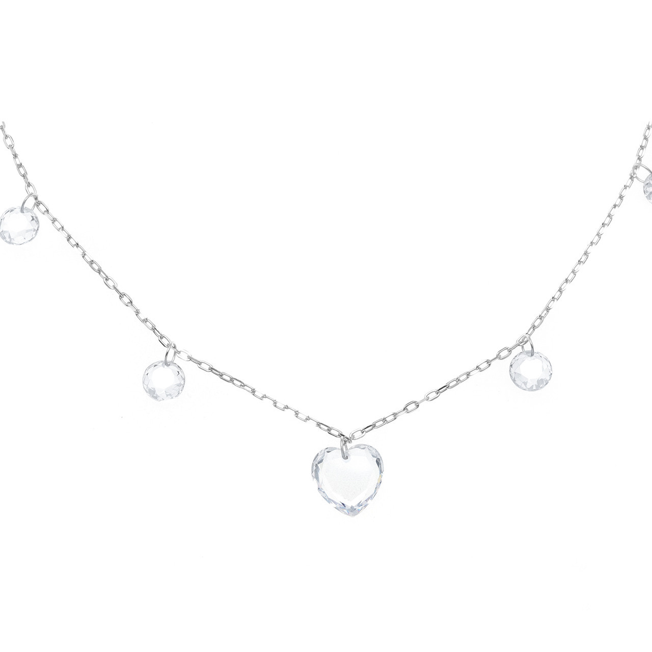 Колье из серебра Адамант Ср925Р-846104040Ф1