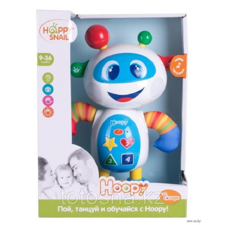 Музыкальная игрушка "Робот Hoopy" Happy Snail 62019