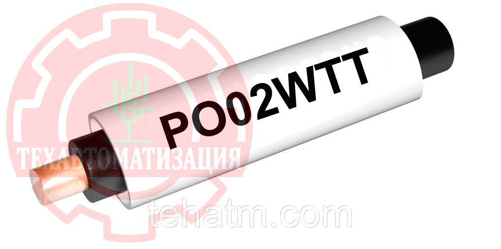 PO02WTT Комплект РО, овальный профиль для кабеля диаметром 2,0-2,8мм, белый, 100 метров