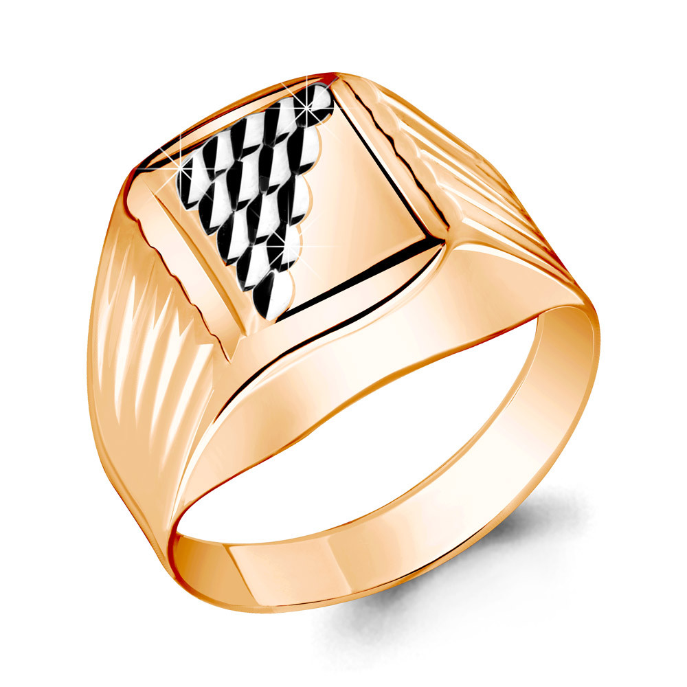 Кольцо Aquamarine серебро с позолотой, без вставок 51279,6