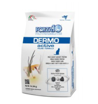 707870 Forza10 Dermo Active, Форца10 ветеринарная диета при проблемах кожи у кошек, уп. 454гр.