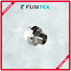 Муфта разъемная американка ППР / PPR белая наружная резьба Fusion Plast