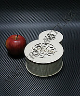 Подарочная коробка, шкатулка из дерева "8 Марта" (большая) .