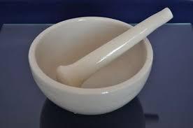 Лабораторные ступки с пестиками