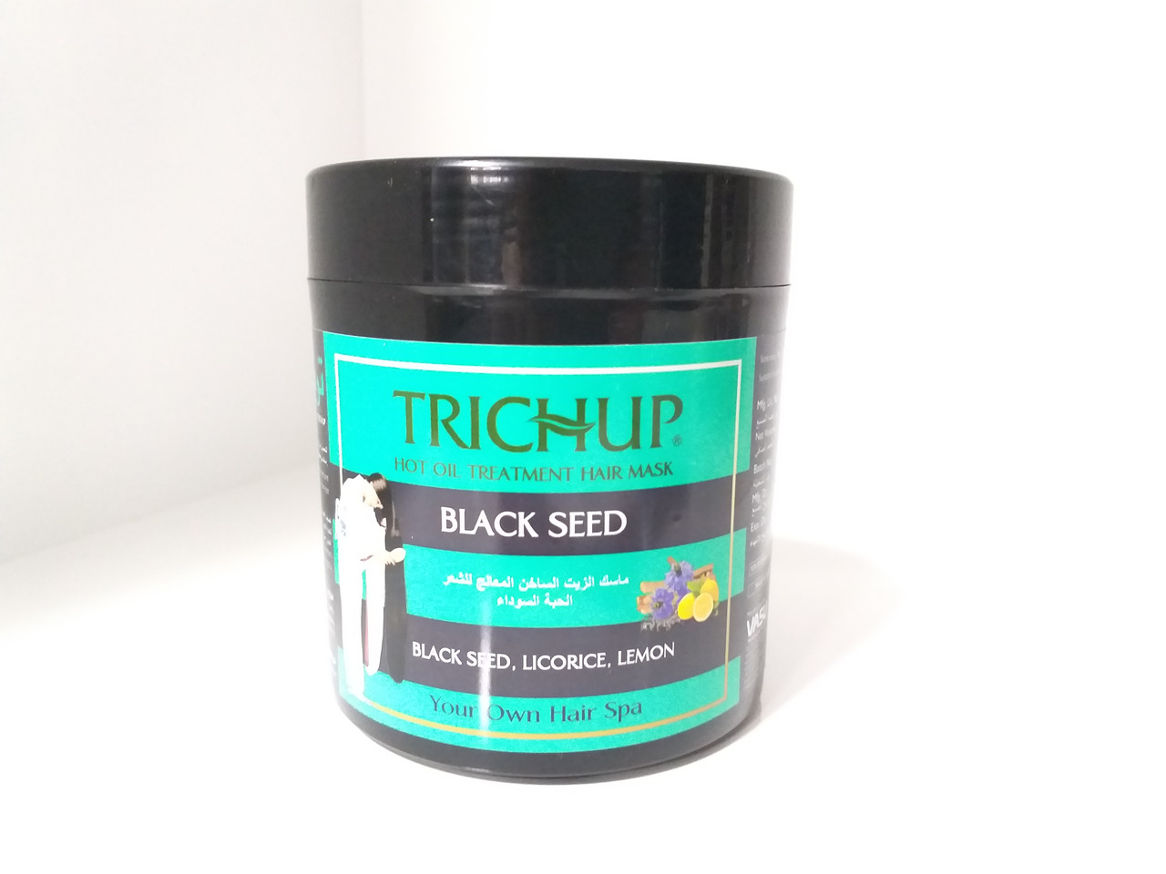 Маска для волос с Черным тмином, Тричап, 500 мл, Trichup, Black Seed