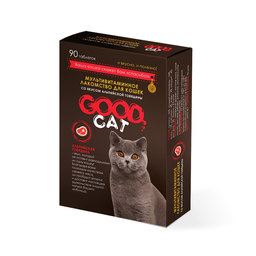 Good Cat лакомство "Альпийская говядина" для кошек