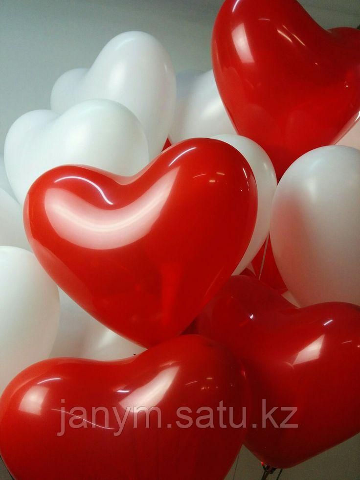 Гелиевые сердца на День Влюбленных - фото 7 - id-p2143774