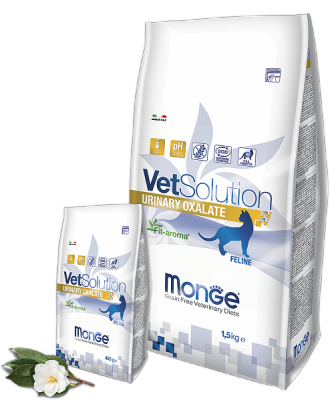 8161 Monge Vet Solution Urinary Oxalate Cat, Ветеринарный корм при оксалатных камнях, для взрослых кошек,1,5кг