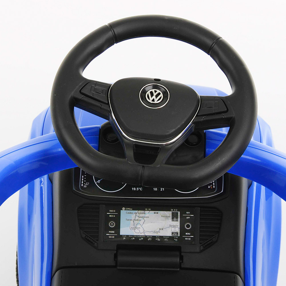 Толокар Pituso Volkswagen 651 с ручкой синий - фото 6 - id-p72763242
