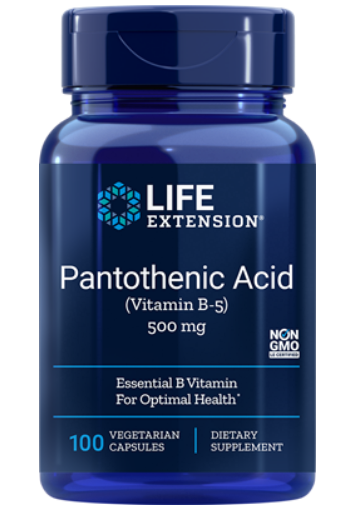 Life Extension, Пантотеновая кислота, (витамин B-5)