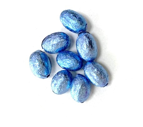Шоколадные яйца (Голубые)   1кг
