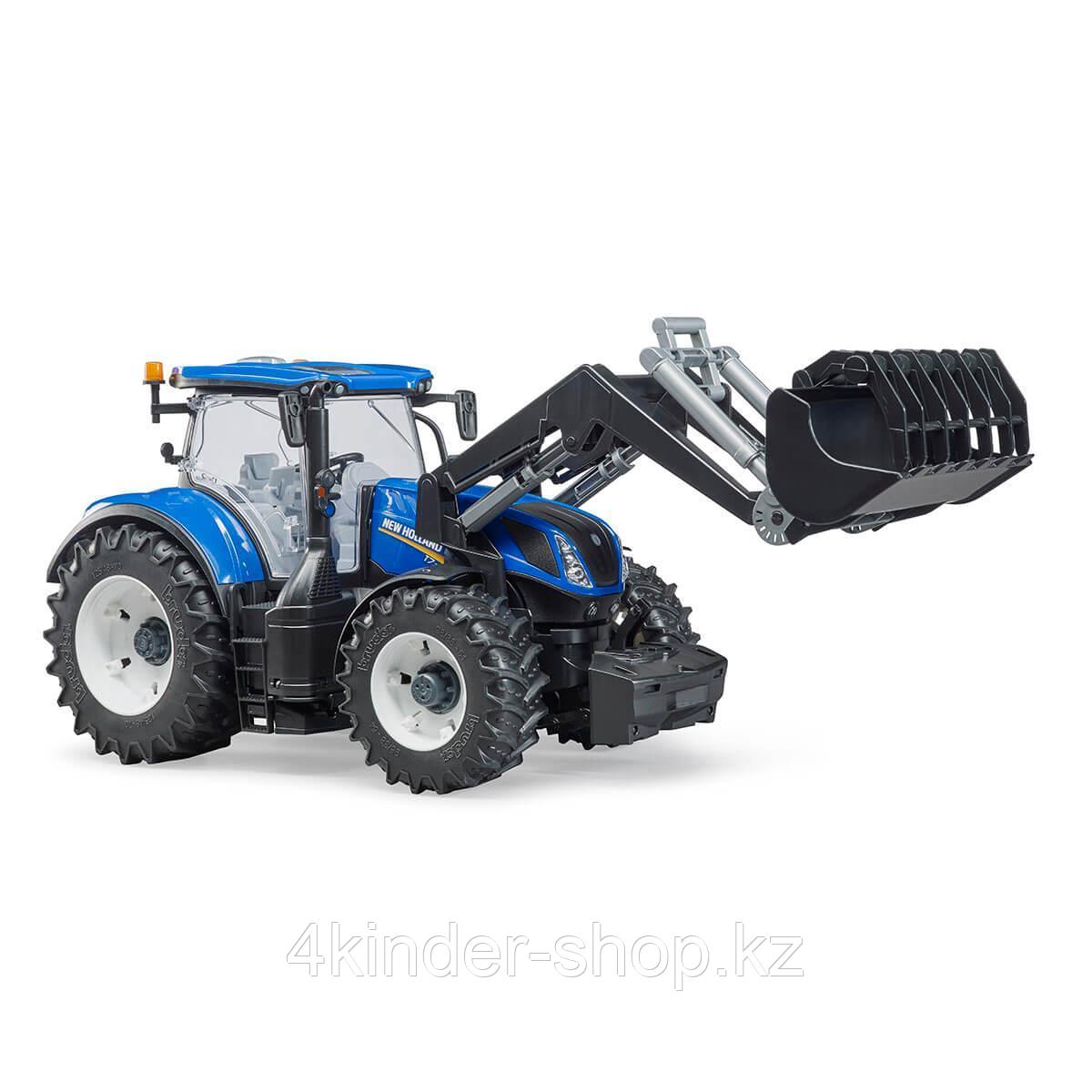 Трактор New Holland T7.315 с погрузчиком Bruder - фото 5 - id-p72776421