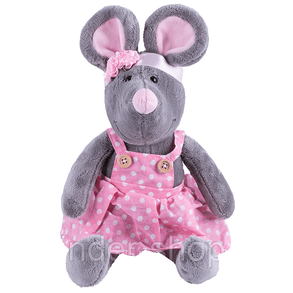 SOFTOY Мягкая игрушка Мышка, 36см