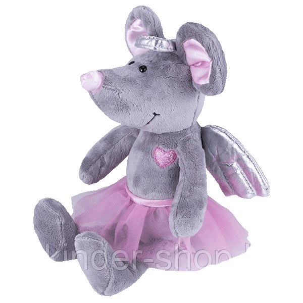 SOFTOY Мягкая игрушка Мышка, 26см