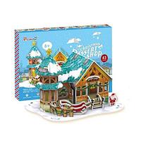 Cubic Fun Кубик фан Рождественский домик 3 (с подсветкой) P649h Cubic Fun Кубик фан Рождественский домик 3 (с подсветкой)