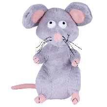 SOFTOY  Мягкая игрушка Мышь, 21 см