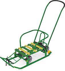 НИКА Санки ТИМКА 5 УНИВЕРСАЛ Зеленый