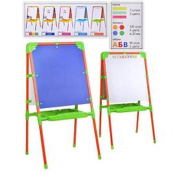 НИКА Мольберт с большим пеналом Оранжевый