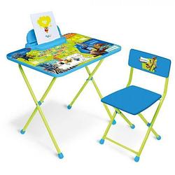 НИКА Набор мебели ЗВЕРОПОЛИС (стол складн.+пенал,стул )