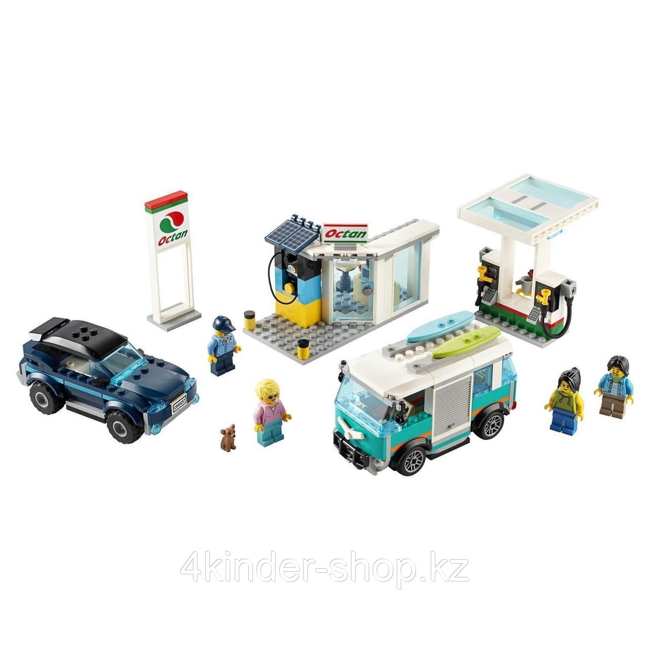 Lego City Игрушка Город Turbo Wheels Станция технического обслуживания