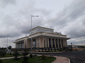 Драматический театр на 510 мест. г. Талдыкурган, административные, 2018 г. 2