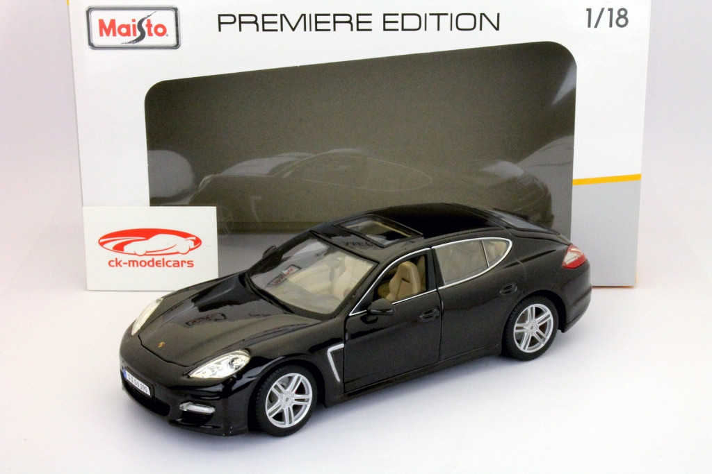 1/18 Maisto Металлическая модель Porsche Panamera Turbo, в ассортименте