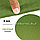 Коврик для йоги и фитнеса йогамат 6 мм 185 см х 61.5 см (зеленый), фото 2