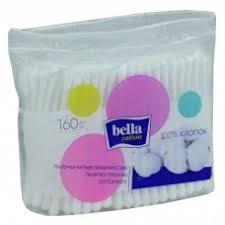 Ватные палочки Bella Cotton в полиэтиленовой упаковке, 160 шт