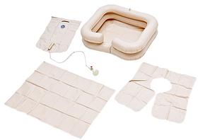 Комплект для мытья головы Armed : ванна надувная, емкость для воды, защитный фартук