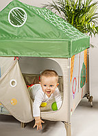 Детский манеж Happy Baby Alex Home со светильником зеленый 1 Детский манеж Happy Baby Alex Home со светильником зеленый
