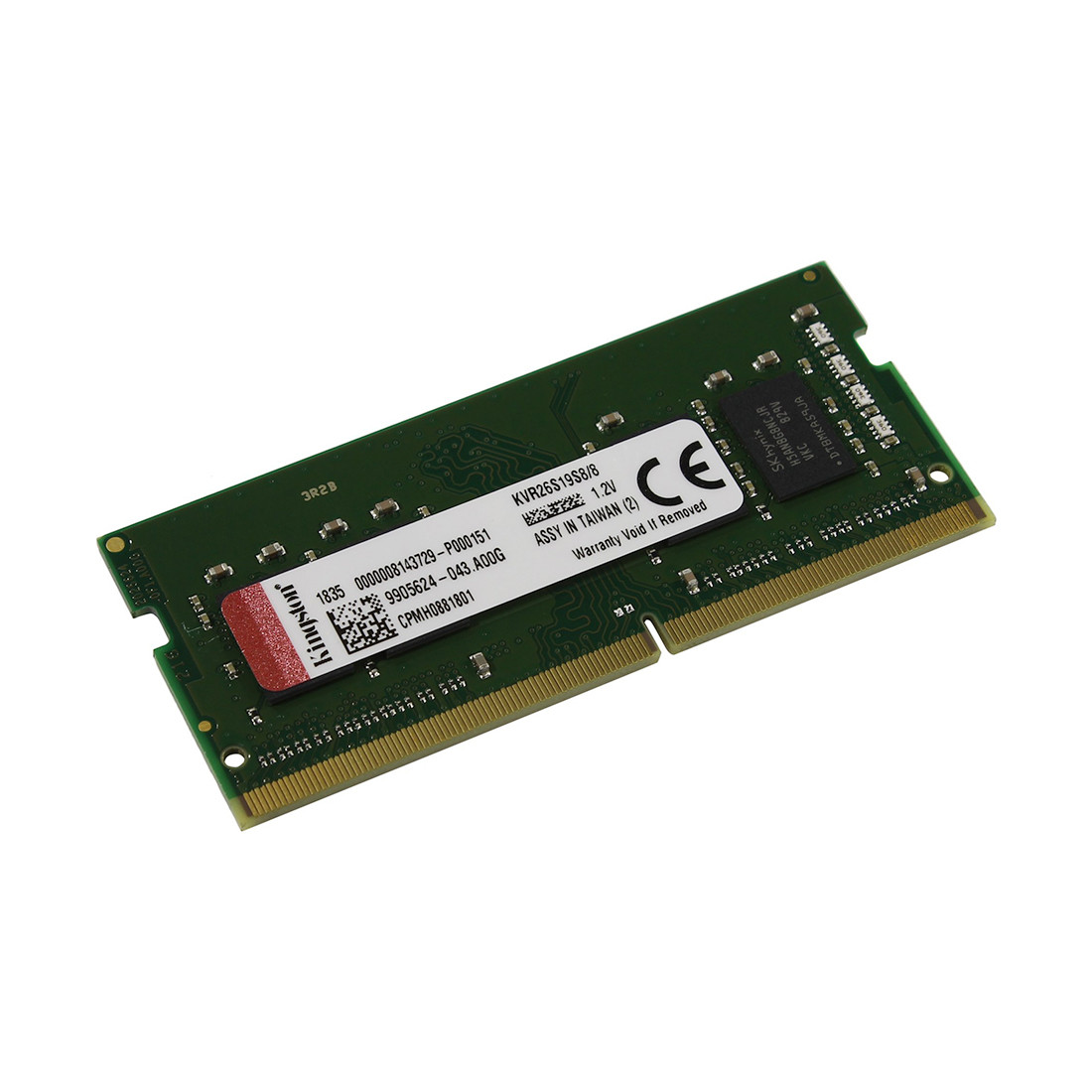 Kingston KVR26S19S8/8 Модуль памяти для ноутбука DDR4, 8 GB, SO-DIMM 