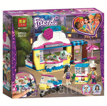 Конструктор LARI Friend (LEGO) Кондитерская Оливии