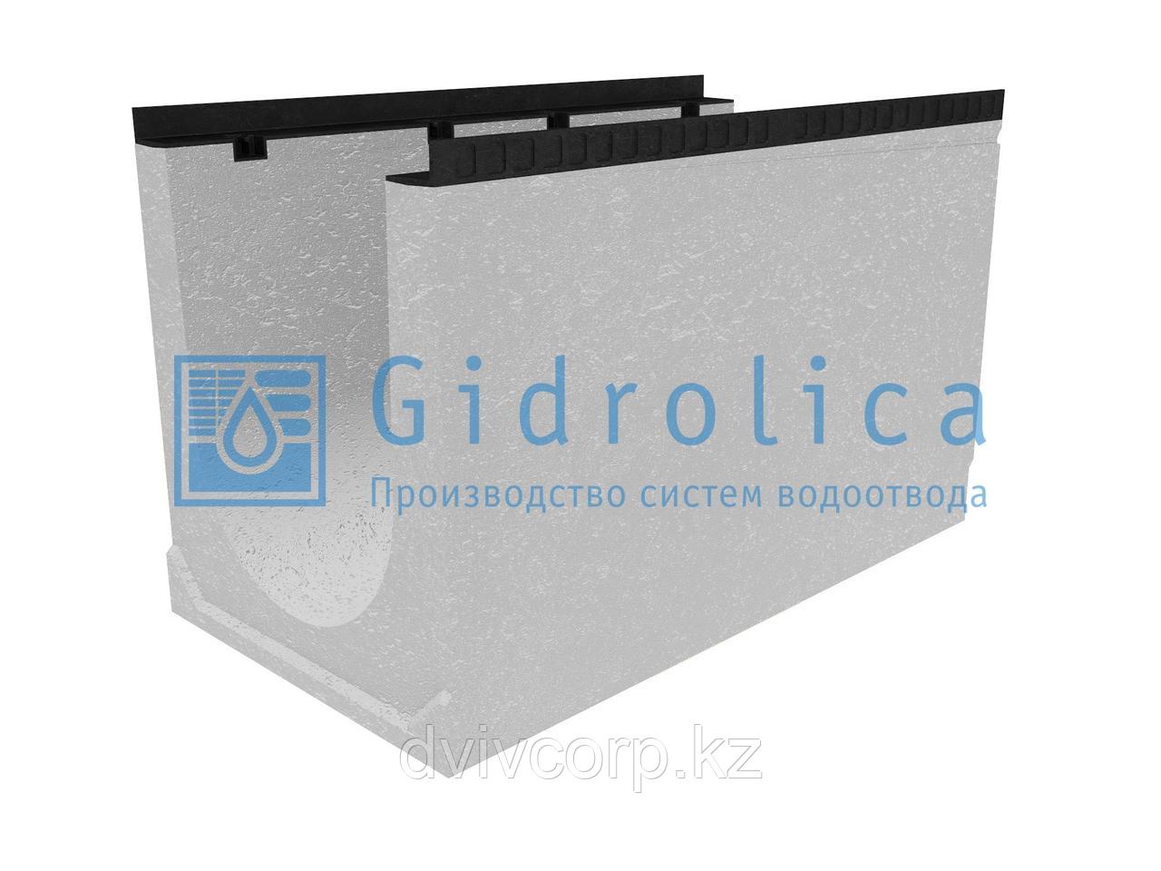 Лоток водоотводный бетонный коробчатый (СО-400мм)КU 100.54(40).62,5(54,5) - BGМ, № 35-0