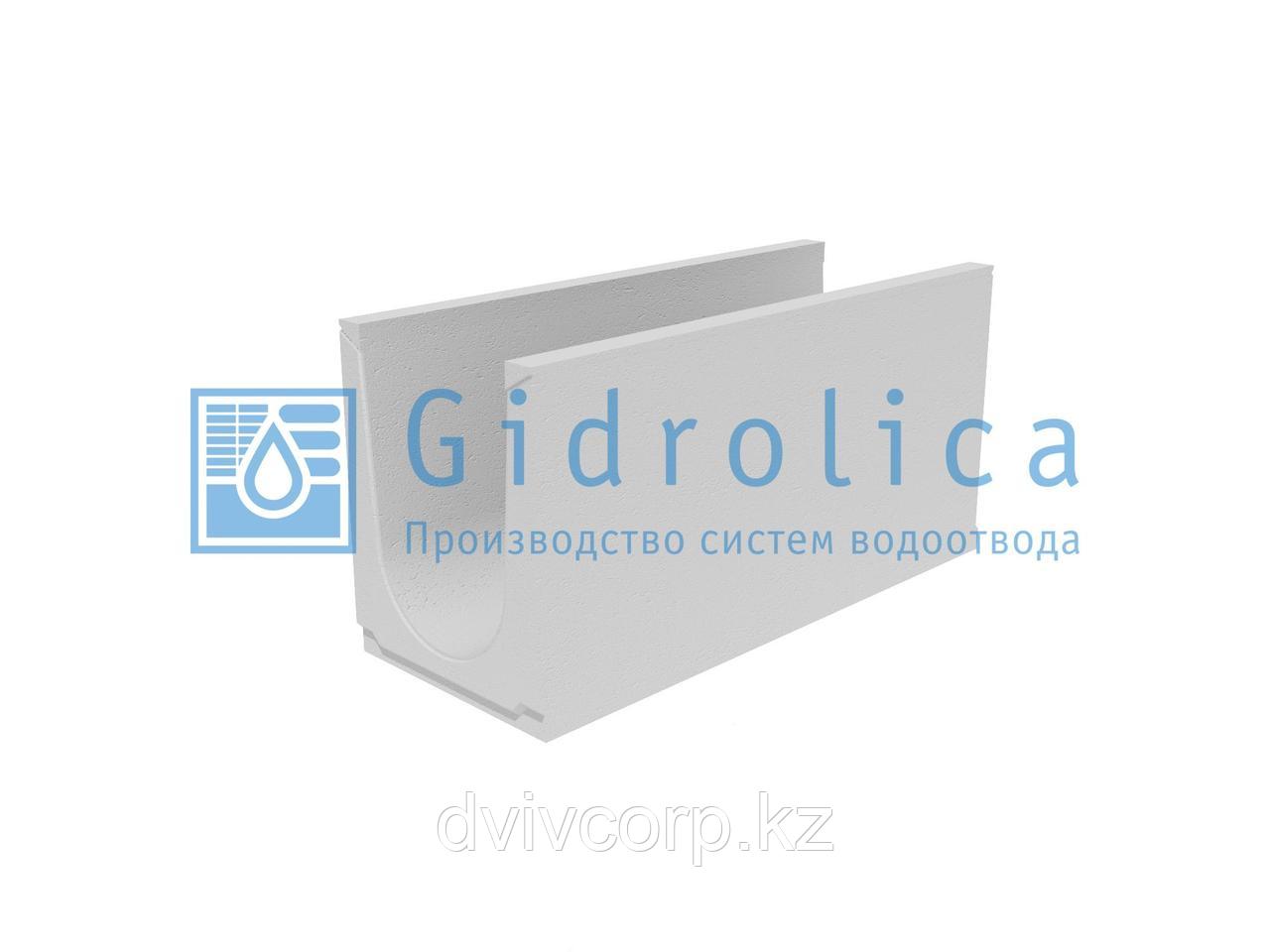 Лоток водоотводный бетонный коробчатый (СО-300мм)КU 100.39,4(30).49,5(42,5) - BGU, № 20-0