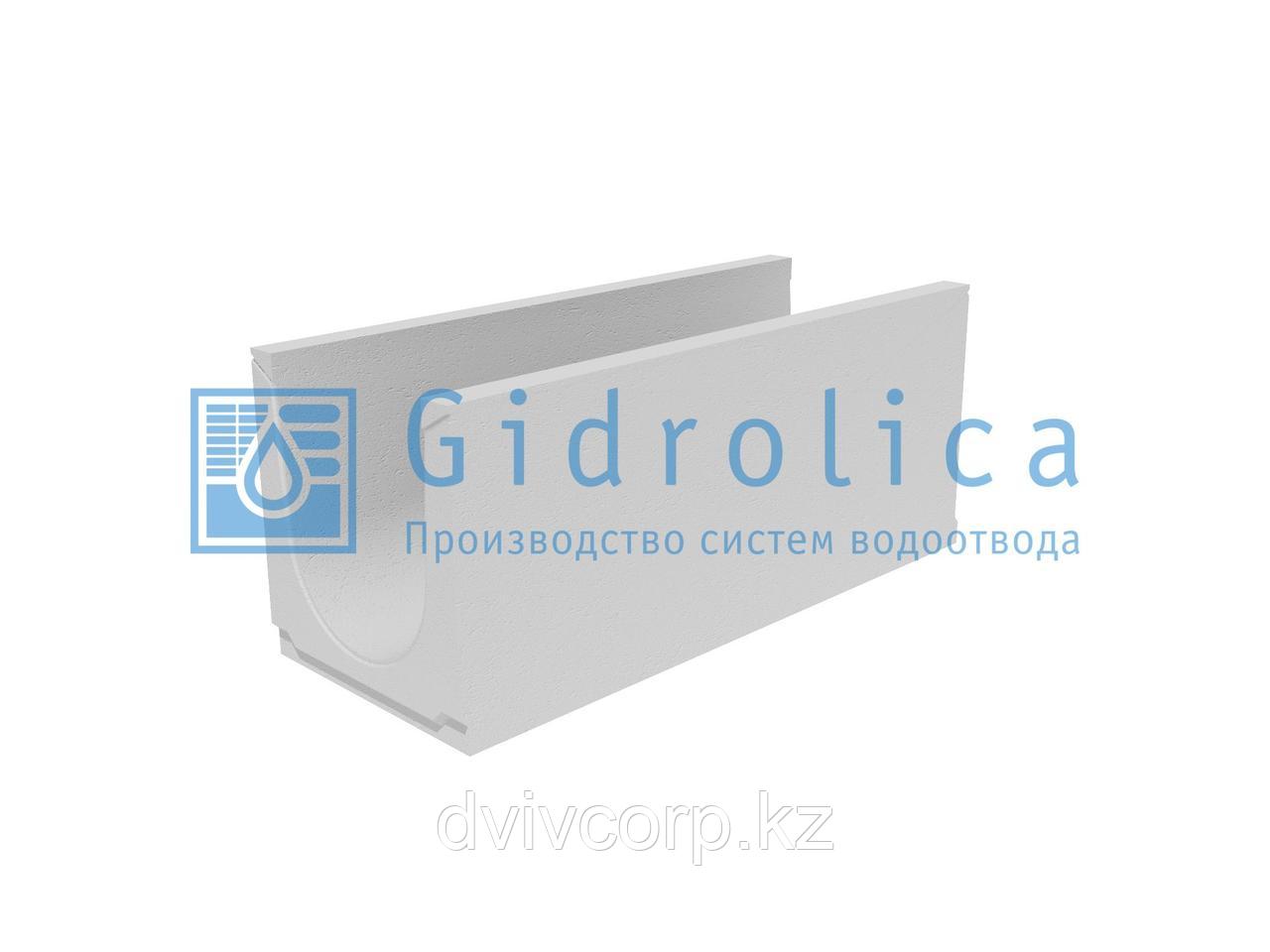 Лоток водоотводный бетонный коробчатый (СО-300мм)КU 100.39,4(30).42(35) - BGU, № 5-0