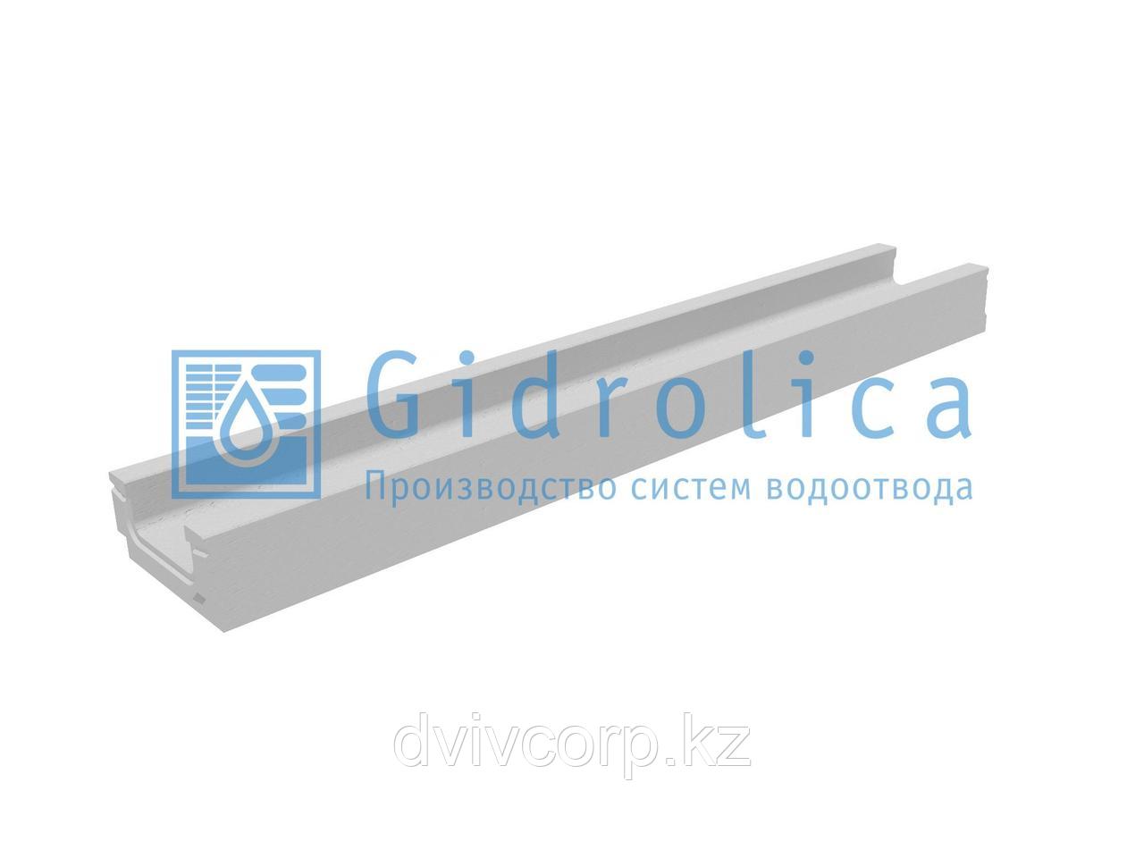 Лоток водоотводный бетонный коробчатый (СО-100мм)  КП 100.16 (10).8(4,5) - BGF