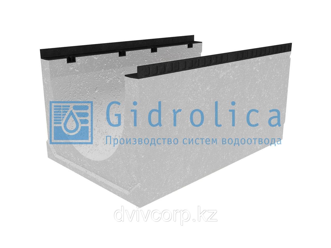Лоток водоотводный бетонный коробчатый (СО-500мм), с уклоном 0,5%  КUу 100.65(50).52(43) - BGМ, № 14